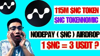 Nodepay Công Bố Airdrop Và $NC Tokennomic: Giá 1$NC = $1 Trong Tầm Tay #nodepay #airdrop #paws #btc