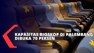 Kapasitas Bioskop di Palembang Dibuka 70 persen