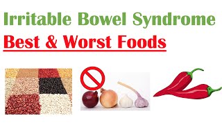 Best & Worst Foods to Eat with Irritable Bowel Syndrome (IBS) |  Reduce Risk and Symptoms of IBS