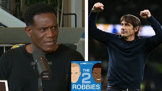 Spurs dominate Arsenal; Man City maintain lead over Liverpool | The 2 Robbies Podcast | NBC Sports