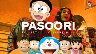 Pasoori Song | Coke Studio | Season 14 | Doraemon Version Song | Pasoori Song Nobita Shizuka Version