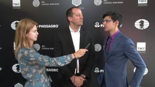 Day 3 Interview with GM Anish Giri and GM Francisco Vallejo Pons