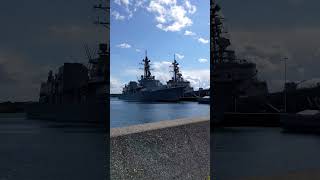 【自衛隊】Japan Navy Ship Destroyer Makinami護衛艦まきなみ #旅の道草 #自衛隊 #japan #shorts #navy #護衛艦