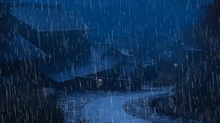 Barulho de Chuva para Dormir e Relaxar - Som de Chuva no Telhado, Vento Forte e Trovoadas à Noite #5