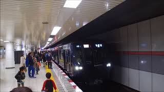 相鉄新型車両「２００００系」　大和駅到着・出発　2018.2.11.