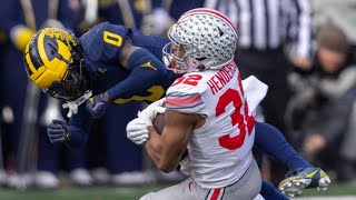 Michigan's Mike Sainristil WAXES Ohio State's Treyveon Henderson!!!