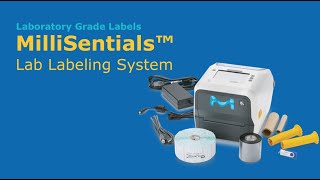 MilliSentials™ Lab Labeling System – printer label khusus untuk lab