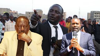 ANGRY RAILA ODINGA DIEHARD DENIS WANJALA SENDS STRONG WARNING TO ODM MPS ATTACKING ODM SG SEN SIFUNA