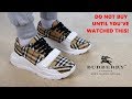 Are Burberry's Check Sneakers Worth It? (Burberry On Feet Review)