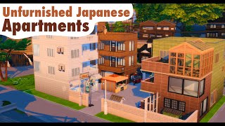 Unfurnished Japanese Apartments |Sims 4|