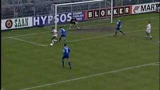 Goal! Ronald de Boer. 09.04.1995. Ajax - Willem II