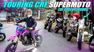 CRF BORE UP 68 SAMPE TROUBLE SAAT TOURING DIENG ECU JUKEN EROR GARA GARA SUHU