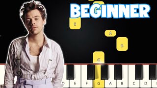 Harry Styles - As It Was | Beginner Piano Tutorial | Easy Piano