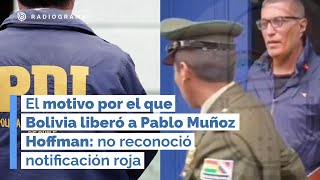 El motivo por el que Bolivia liberó a Pablo Muñoz Hoffman: no reconoció notificación roja (RD)