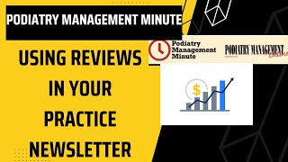 [PMM] #18 - Using Reviews in your Practice Newsletter