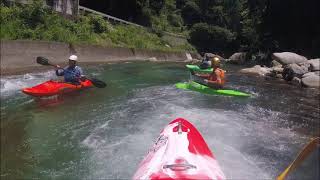 【Kayak】#Creek＃栃木県　鹿沼市　大芦川　上流