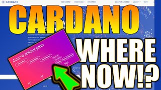CARDANO - WHERE TO NOW?! - ADA PRICE PREDICTION - SHOULD I BUY ADA - Cardano Price Prediction!