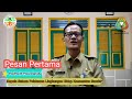 Pesan Pertama Kepala Satuan Pelaksana Lingkungan Hidup Kecamatan Gambir