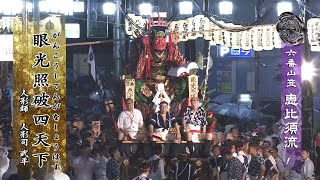 令和６年度 六番山笠「恵比須流」櫛田入り動画