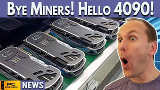 Bye Miners! Hello RTX 4090. RIP EVGA & GPU Prices - PC Builder News