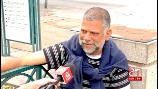 Homeless cubano en Miami pide repatriarse para Cuba porque ya no puede vivir en las calles