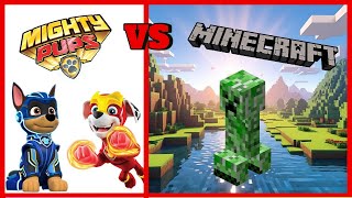 Paw Patrol als Minecraft-Helden! 🐾🔥 Ein spannendes Abenteuer für Kinder in der Pixel-Welt 🏗️🎮