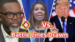 Could Chicago Mayor GO TO JAIL? Looming Battle Btwn Letitia James, Brandon Johnson and #TRUMP!