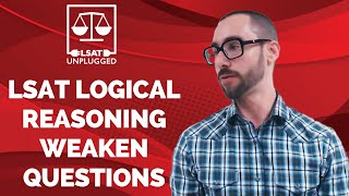LSAT Logical Reasoning Weaken Questions