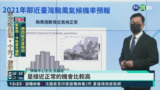 下半年估20-25個颱風生成 3-4個恐侵台｜華視新聞 20210629