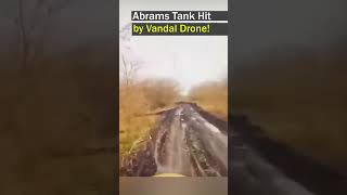 M1A1SA Abrams tank hit by Vandal Drone in Kursk Region!