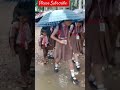 children going to school 🏫 on rainy day ।। youtube viral short