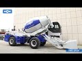 how to assemble self loading concrete mixer