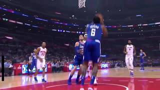 LA Clippers vs. Detroit Pistons Halftime Highlights | 10/28/17