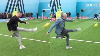James Maddison vs Jimmy Bullard | Outside the Box Shooting Challenge | You Know the Drill Live