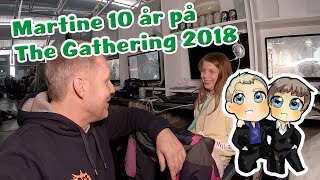 Martine 10 år på The Gathering 2018