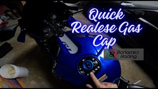 Bonamici Quick Release Gas Cap (2020 Yamaha R1)