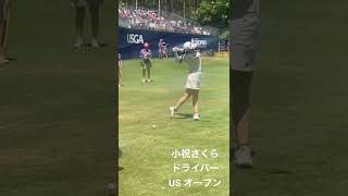 小祝さくら　ドライバー　sakura koiwai US OPEN