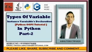Instance Variable In Python Part-2