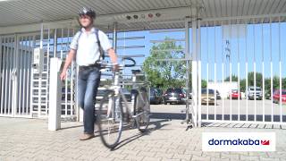 dormakaba Kentaur FTS-M01+M04 - Turnstile with Bicycle Door