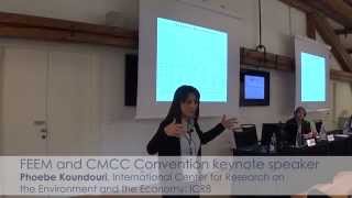 FEEM and CMCC convention 2014 - Keynotes address