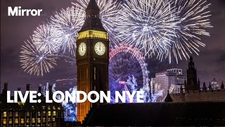 LIVE: London celebrates New Years Eve with fireworks on the Thames