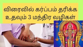 விரைவில் கர்ப்பம் தரிக்க உதவும் 3 மந்திர வழிகள்/ 3 secret ways to get quick pregnancy