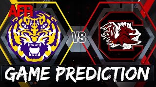 GAME PREDICTION: LSU Tigers vs. South Carolina Gamecocks