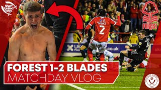 PYRO, LIMBS, PITCH INVASION BUT HEARTBREAK FOR UNITED | Forest 1-2 Blades - Sheff United Way Vlog