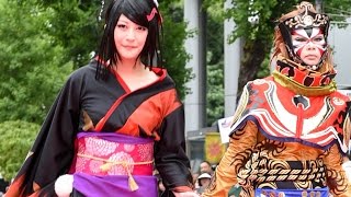 【戦国BASARA　猿飛佐助＆濃姫】「世界コスプレサミット2014」レッドカーペット　日本 World Cosplay Summit