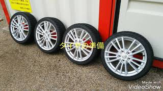 ZC32S SWIFTSPORT TIRE EXCHANGE/スイフトスポーツタイヤ交換