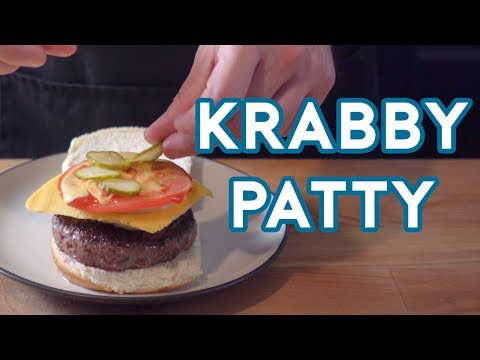 Binging with Babish: Krabby Patty from Spongebob Squarepants Binging with Babish: Krabby Patty from Spongebob Squarepants