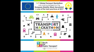 1st Y4PT Global Transport Hackathon Montreal 2017 - Video