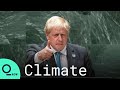 UNGA:  Boris Johnson Urges Humanity to 'Grow Up' on Climate Change