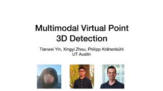 Multimodal Virtual Point 3D Detection (NeurIPS 2021)